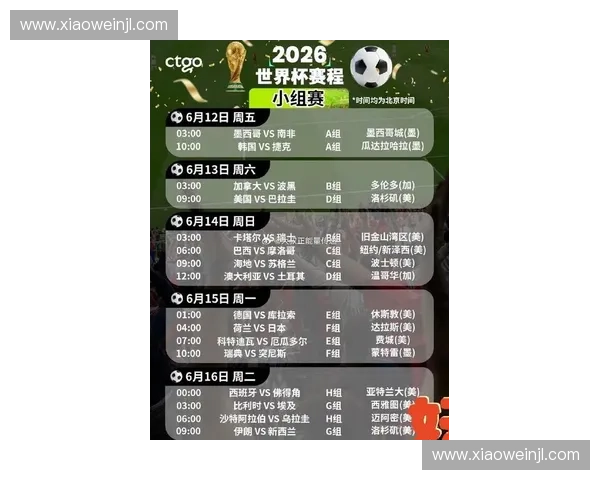 2026世界杯官方指定网站最新赛程球队资讯与观赛指南全解析